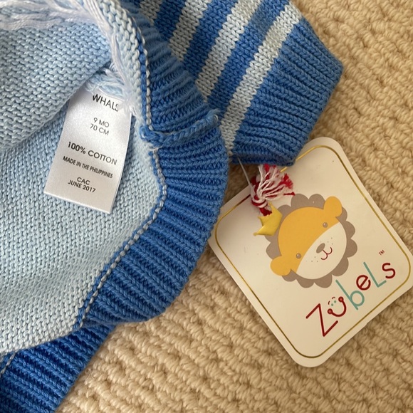 NWT Petit Ami Zubels Whale Sweater - Picture 3 of 4